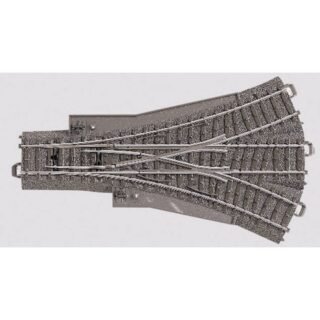 H0 Märklin C-rails (met ballastbed) 24630 Driewegwissel 188.3 mm 1 stuk(s)