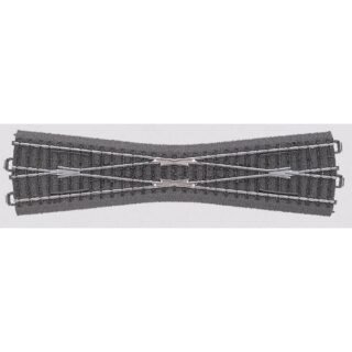 H0 Märklin C-rails (met ballastbed) 24740 Kruising, Slank 236.1 mm 1 stuk(s)