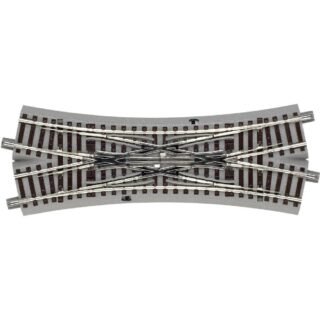 H0 Roco GeoLine (met ballastbed) 61164 Engels wissel 200 mm 1 stuk(s)