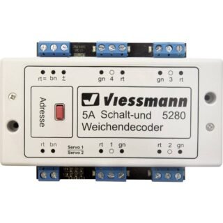 Viessmann Modelltechnik 5280 Schakel- en wisseldecoder Module