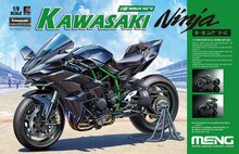 MENG-Model MT-001s Kawasaki Ninja H2R (Pre-colored Edition) Bouwpakket Schaal 1:9
