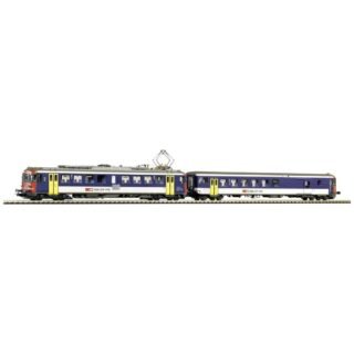 PIKO 96855 PIKO 96855 H0 2-delige set RBE 4/4 NPZ motorwagen + stuurwagen van de SBB