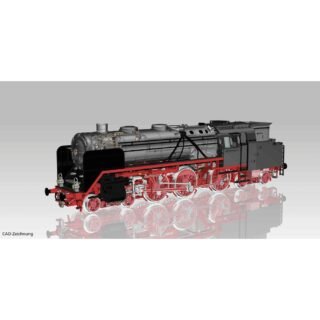 Piko TT 47141 Piko TT 47141 stoomlocomotief BR 62 van de DR
