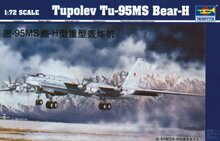 Trumpeter 01601 Tupolev Tu-95 MS Bear-H Bouwpakket Schaal 1:72