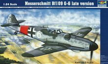 Trumpeter 02408 Messerschmitt Bf 109 G-6 späte Version Bouwpakket Schaal 1:24