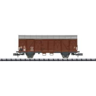 MiniTrix Hobby 18100 N hobby-goederenwagen Gmms 40 van de DB