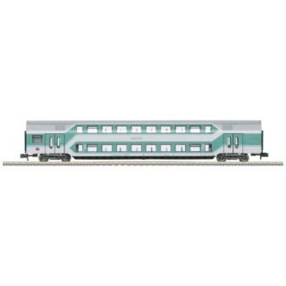 MiniTrix 18418 N dubbeldeksrijtuig DBz 750, 2e klas van de DB AG