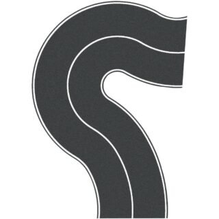NOCH 60701 H0 Provinciale weg Gebogen