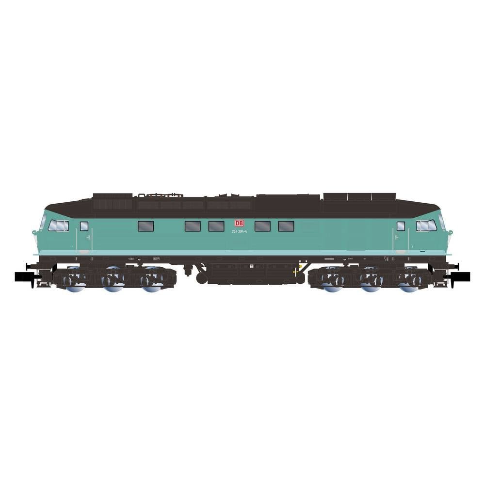 Arnold HN2657 N dieselelektrische locomotief 234 304-4 van de DB AG