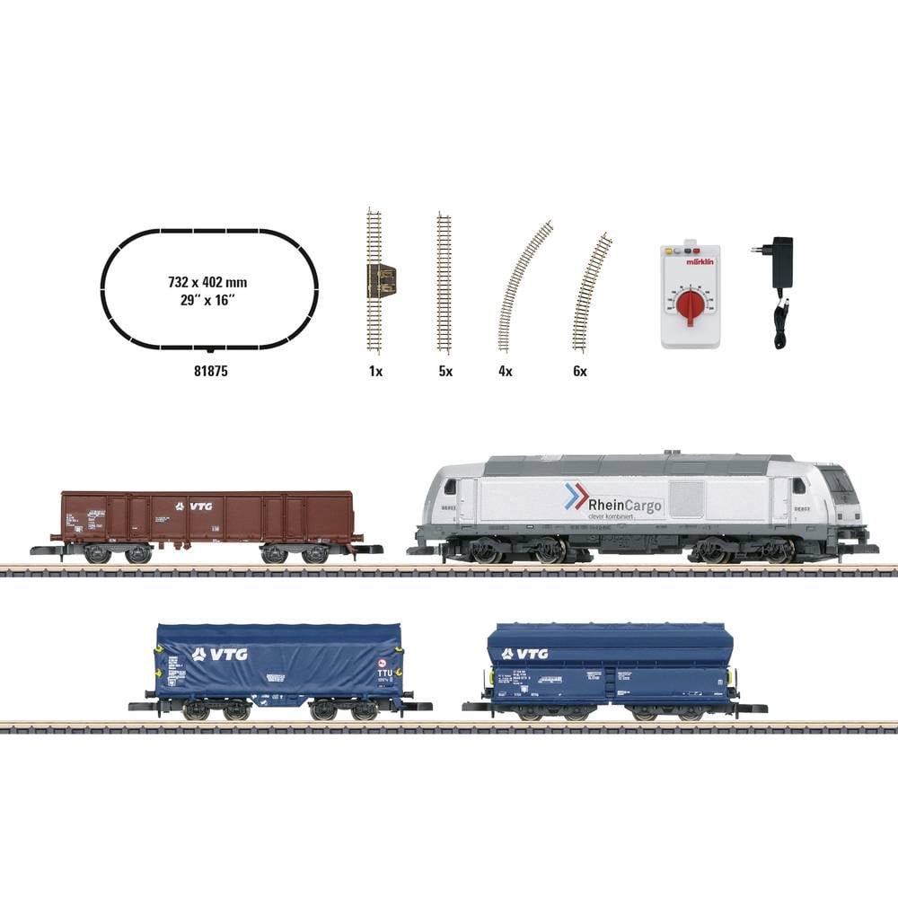 Märklin 81875 Z startset modern goederenvervoer