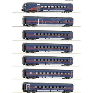 Fleischmann 6270065 N 7-delig Set: Nightjet van de ÖBB