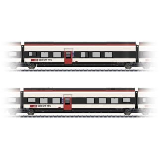 Märklin 43462 H0 aanvullingsset 2 voor de Giruno van de SBB D(B9) 2e klas en E(B8) 2e klas