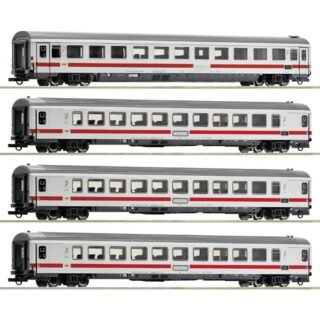 Roco 6200187 H0 4-delige set sneltreinrijtuigen van de ÖBB