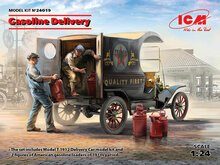 ICM 24019 Gasoline Delivery, Model T 1912 Delivery Bouwpakket Schaal 1:24