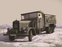 ICM 35405 Typ LG3000, WWII German Army Truck Bouwpakket Schaal 1:35
