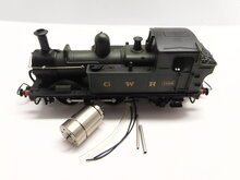 micromotor 0A003G ombouwset Airfix, Mainline GWR 1400