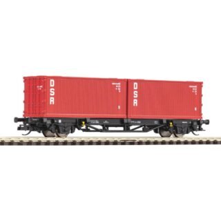 Piko TT 47727 TT containerwagen 2X20 DSR van de DR
