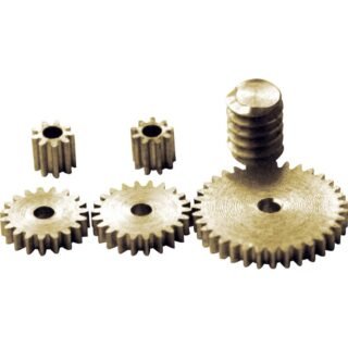 Sol Expert ZRS-1 Messing Micro-tandwielset Module 0.2 Met tandwiel (Ø) 2.8 mm 1 set(s)