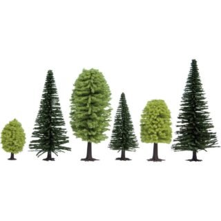 NOCH Hobby 32811 Set bomen Gemengd bos 35 tot 90 mm 25 stuk(s)