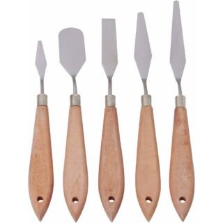 Reely RE-7042686 Spachtelset 5-delig, Hoog-elastisch