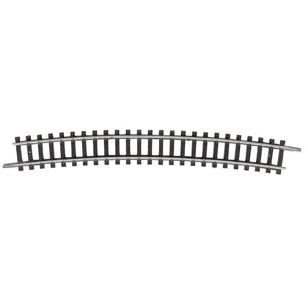 T14918 N Minitrix rails Gebogen rails 15 ° 492.6 mm 10 stuk(s)
