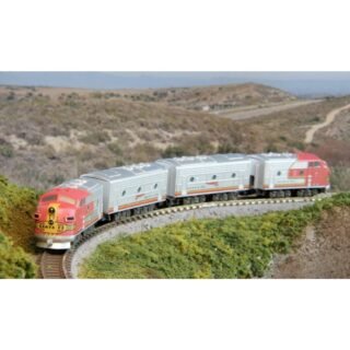 Rokuhan 7297642 Z Shorty EMD F7 ATSF 2 Car set ATSF