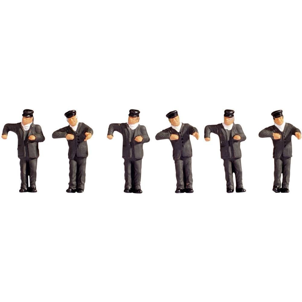 NOCH 15281 H0 Machinisten stoomlocomotief figuren Geverfd, Staand