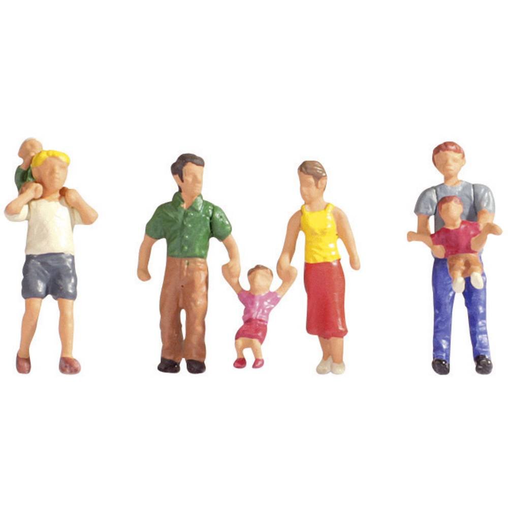 NOCH H0 Ouders en kinderen Geverfd, Staand