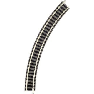 N Fleischmann Piccolo (met ballastbed) 9120 Gebogen rails 192 mm 45 ° 192 mm 1 stuk(s)