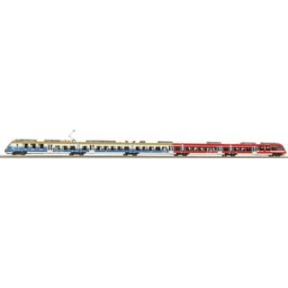 PIKO 21824 H0 elektrische treinstel BR442 „talent 2” S-Bahn Rostock DB AG VI 5-delig.