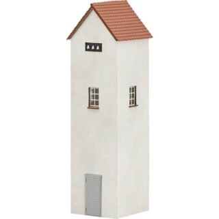 Busch 1366 H0 Trafohaus - bouwpakket voor een typisch draagstation