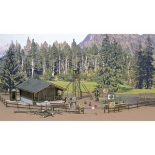 Busch 6042 H0 bezoekerscentrum natuurgebied Bouwpakket