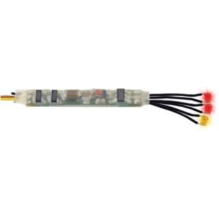 Viessmann Modelltechnik 5273 Mikro-Blinkelektronik rot-gelb Feuer, 3 LEDs Knipperelektronica Brandsimulatie Instelbare knipperfrequentie 1 stuk(s)