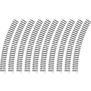 N Minitrix rails 14920 Gebogen rails 30 ° 295.4 mm 10 stuk(s)
