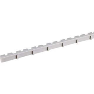 Auhagen 44631 N Perronranden Grijs (l x b x h) 1000 x 5.5 x 5.5 mm Kunststof model
