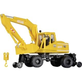 Kibri 16312 H0 Atlas Spoorbouw weg-rail graafmachine