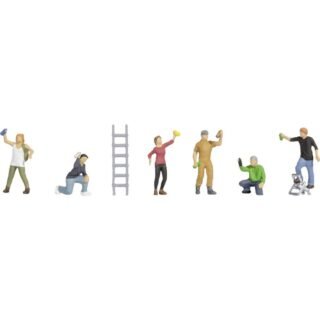 NOCH 15566 H0 Graffitispuiters figuren Geverfd, Staand