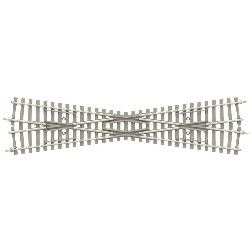 N Minitrix rails 14573 Kruising, Betonnen dwarsliggers 129.8 mm 15 ° 1 stuk(s)