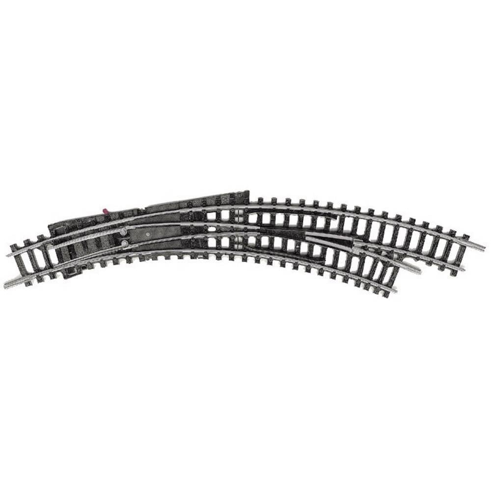 N Minitrix rails T14957 Gebogen wissel, Rechts 194.6 mm 42 ° 194.6 mm, 228.2 mm 1 stuk(s)