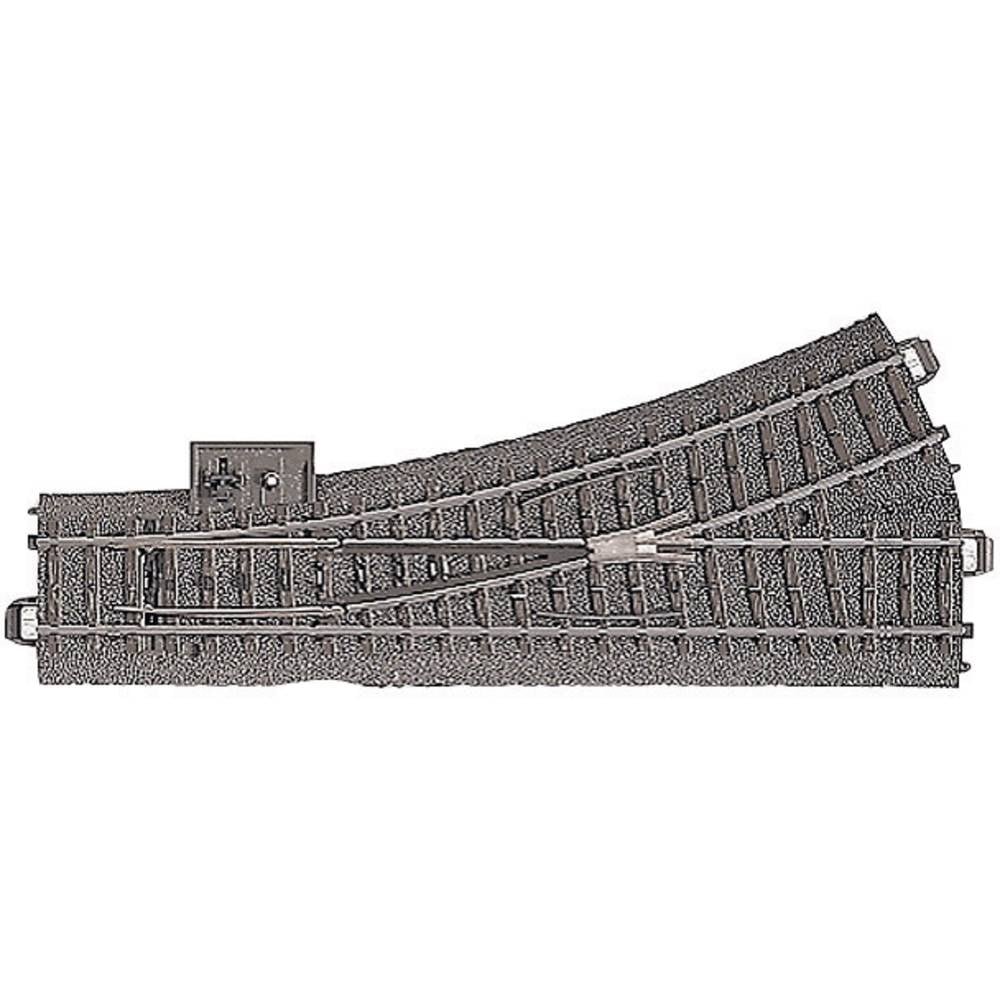 H0 Märklin C-rails (met ballastbed) 24611 Wissel, Links 188.3 mm 1 stuk(s)