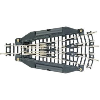 22247 N Fleischmann rails (zonder ballastbed) Driewegwissel, Elektrisch 112.6 mm 15 ° 362.6 mm 1 stuk(s)