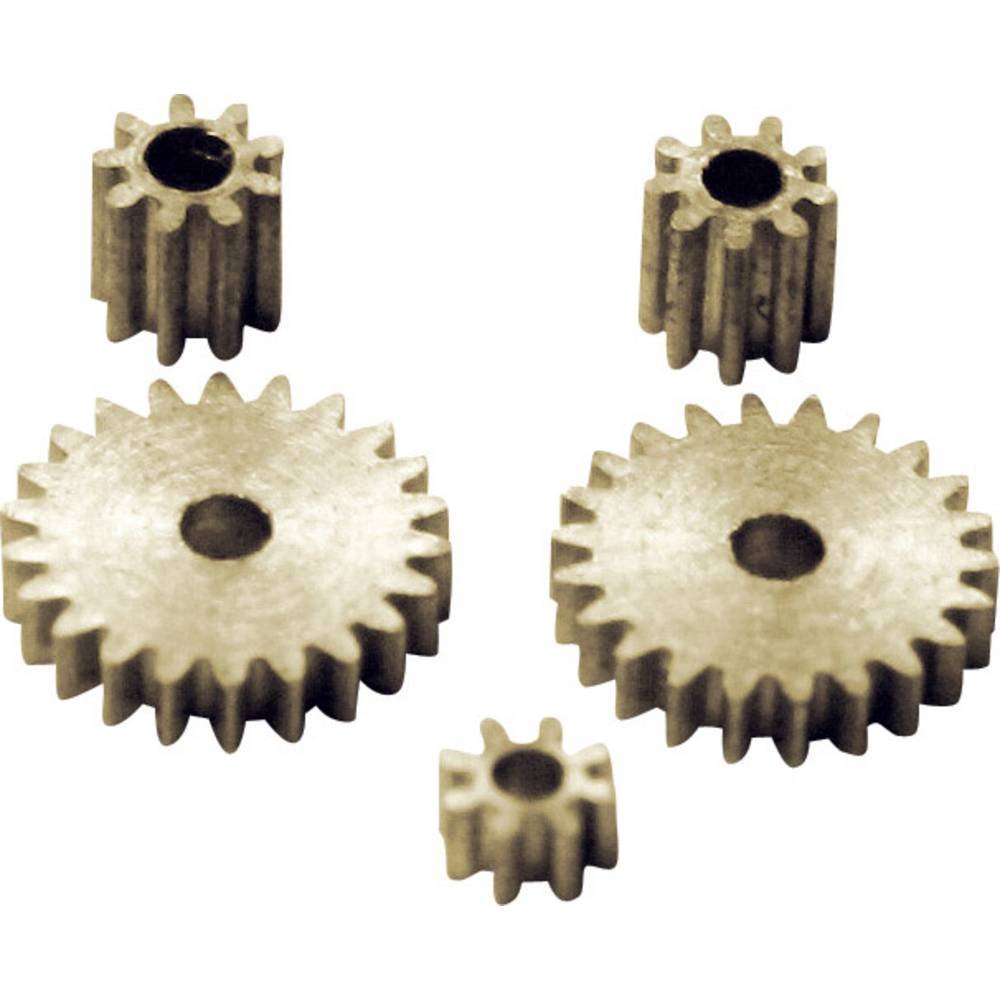 Sol Expert ZRS Messing Micro-tandwielset Module 0.2 Metalen tandwielen 1 set(s)