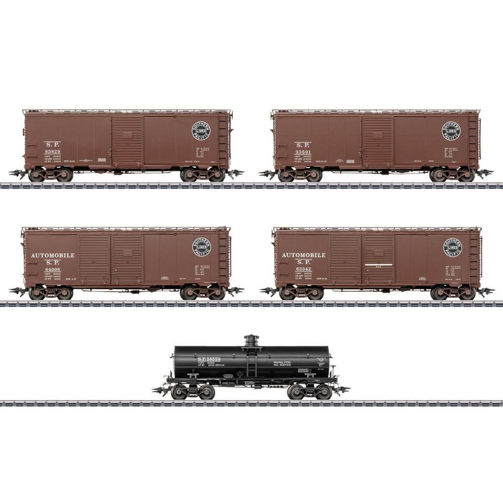 Märklin 045667 Goederenwagen AC H0 US goederenwagon-set „Southern Pacific” - 5-delig