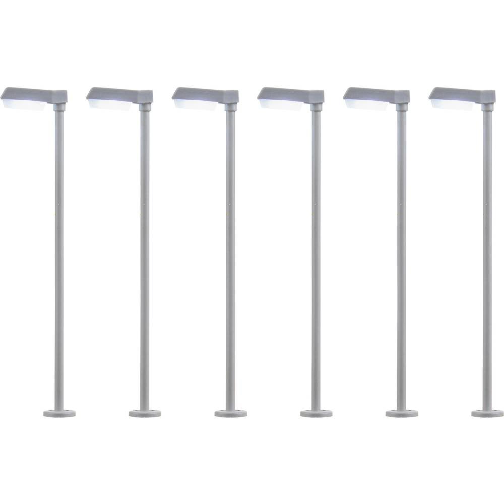 Viessmann Modelltechnik N Straatlantaarn Enkel Kant-en-klaar model 64976 6 stuk(s)