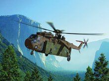 ICM 53057 CH-54A Tarhe with Universal Military Pod Bouwpakket Schaal 1:35