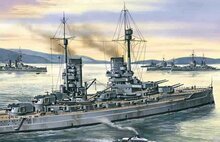 ICM S.001 König WWI german Battelship Bouwpakket Schaal 1:350