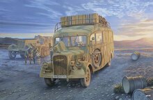 Roden 810 Opel Blitz Omnibus W39 Stabwagen Bouwpakket Schaal 1:35