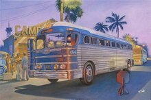 Roden 816 1947 PD-3701 Silverside Bus Bouwpakket Schaal 1:35