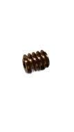 micromotor wormwiel W0.3-4-5 M0.3 D=ø4 L=5 DI=1.5 mm (for 1.5 mm shaft!)