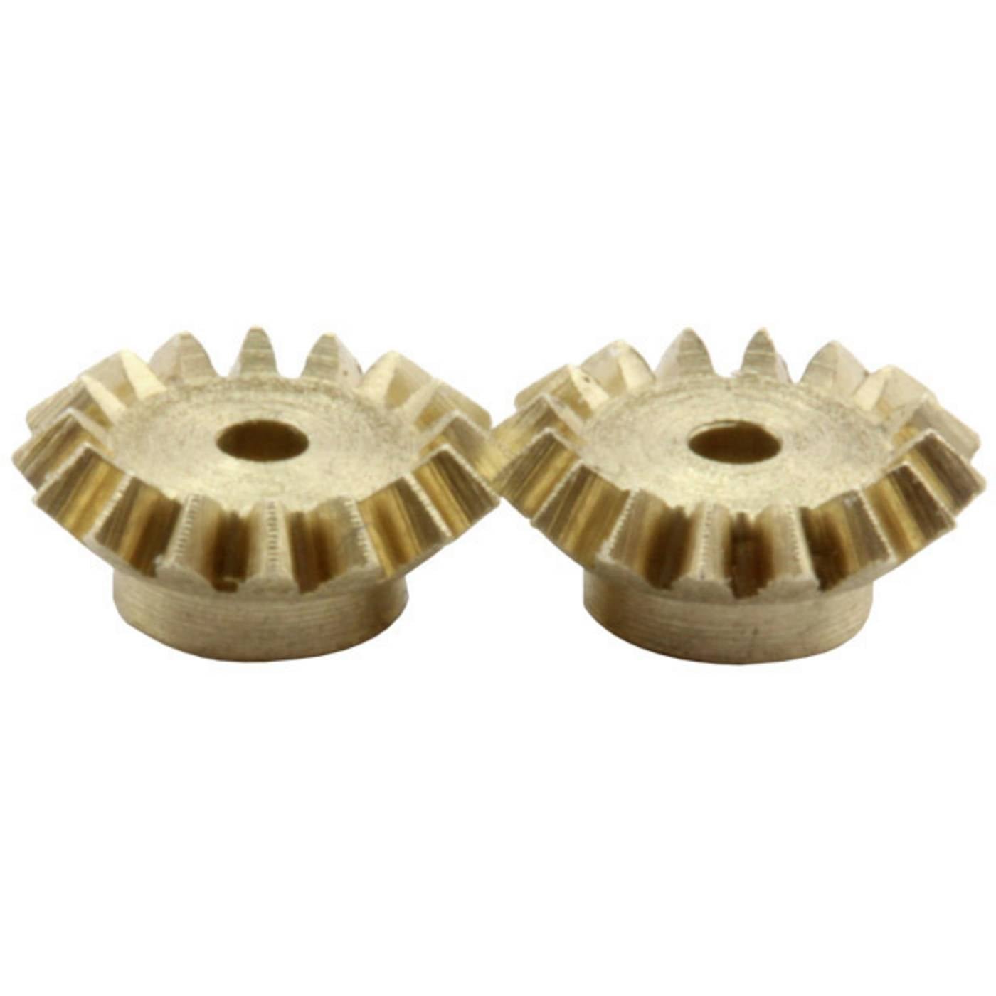 Sol Expert Z16K3 Messing Micro-tandwielset Module 0.3 Metalen tandwielen (Ø x h) 5.22 mm x 1 mm 2 stuk(s)